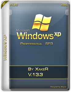 Windows XP SP3 Proffessional by XakeR v. 13.3 (x86) (19.04.2019) [Rus]