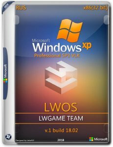 Windows XP Pro SP3 VLK LWOS v.1 build 18.02 by LWGam (x86) (2018) [Rus]