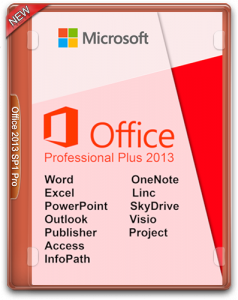 Microsoft Office 2013 SP1 Professional Plus / Standard + Visio Pro + Project Pro 15.0.5111.1001 (2019.02) RePack by KpoJIuK [Multi/Rus]