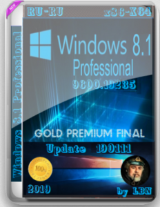 Windows 8.1 Pro 19235 SZ by Lopatkin (x86-x64) (2019) [Rus]