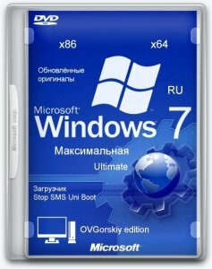 Microsoft Windows 7  Orig w.BootMenu by OVGorskiy (x64) (2019) [Rus]